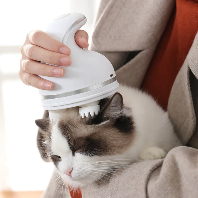 Cordless Pet Massager for Dogs and Cats Relaxing Grooming Tool