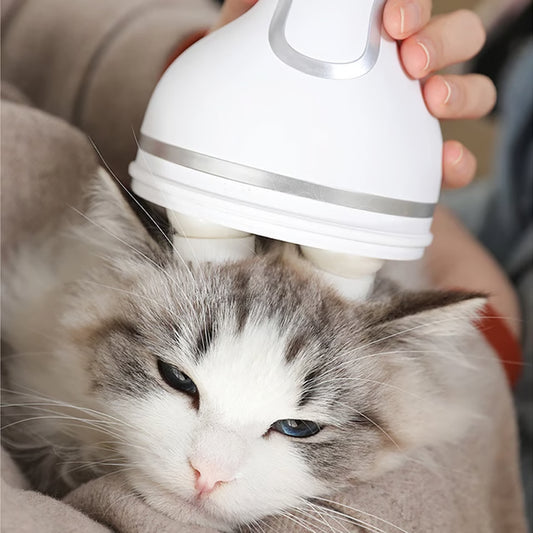 Cordless Pet Massager for Dogs and Cats Relaxing Grooming Tool