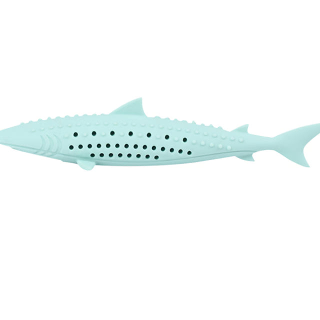 Soft Silicone Mint Fish Cat Toy: Catnip-infused, Teeth-cleaning Chew for Cats