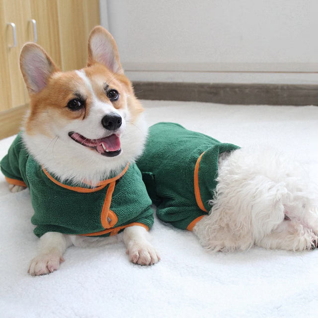 Super Absorbent Pet Bathrobe