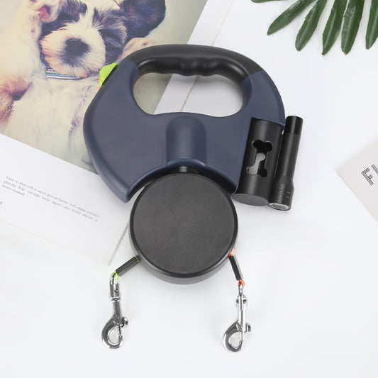 2 Dog Retractable Leash – Retractable Leash for Two Dogs