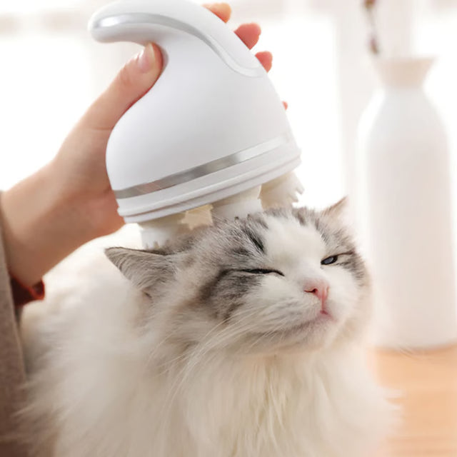 Cordless Pet Massager for Dogs and Cats Relaxing Grooming Tool