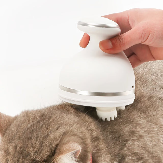 Cordless Pet Massager for Dogs and Cats Relaxing Grooming Tool