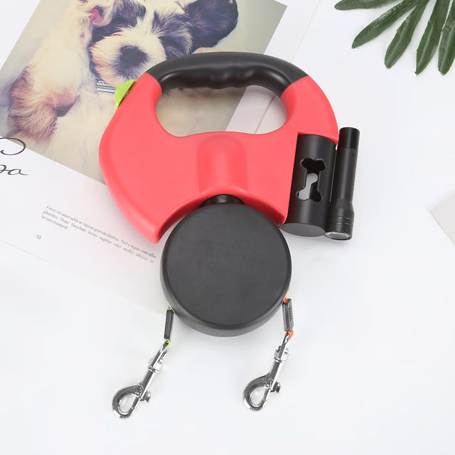 2 Dog Retractable Leash – Retractable Leash for Two Dogs