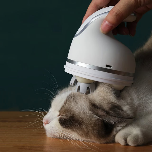 Cordless Pet Massager for Dogs and Cats Relaxing Grooming Tool