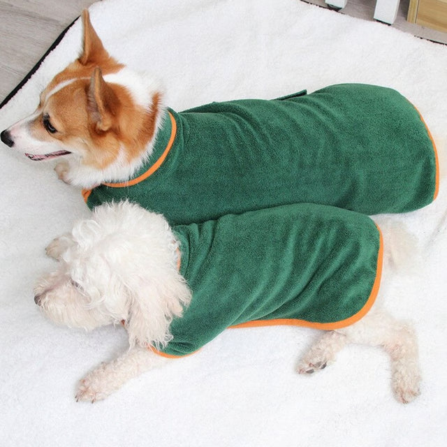 Super Absorbent Pet Bathrobe